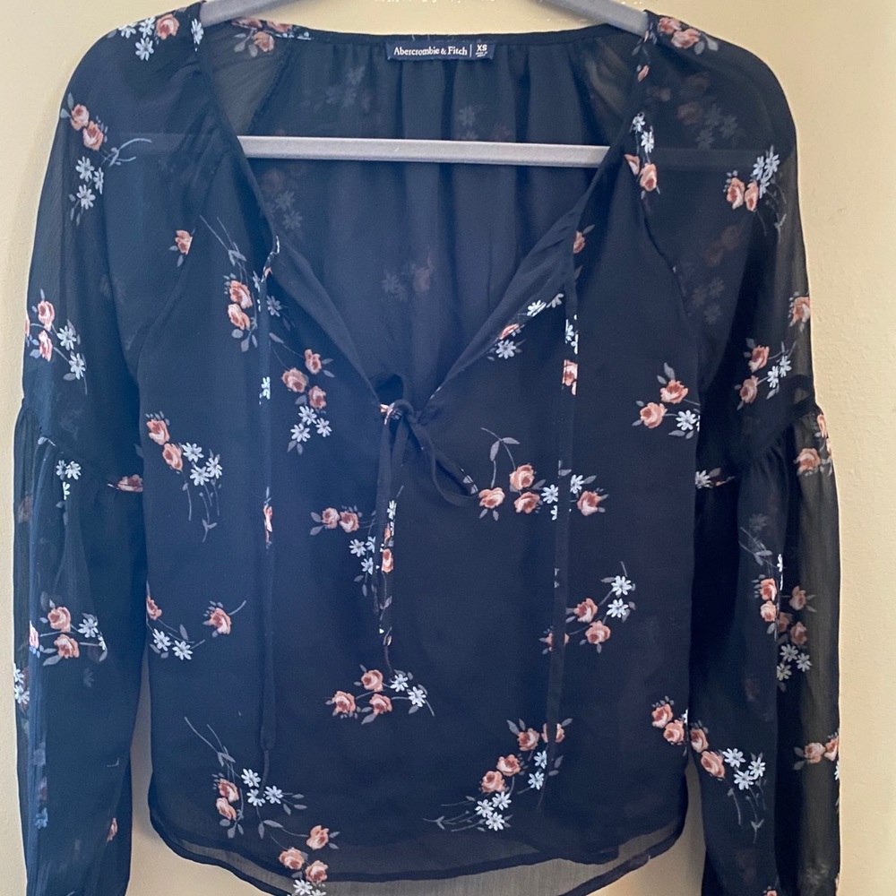 Abercrombie Floral Blouse